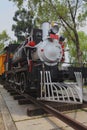 Old train with a steam locomotive city of mexico, mexico V Royalty Free Stock Photo