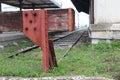 Old train stop Royalty Free Stock Photo