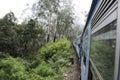 Old Train in tea plantations. Ella, Sri Lanka.