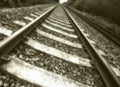 Old train track Royalty Free Stock Photo