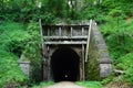 Old train tunnel on Elroy to Sparta Wisconsin nature bike trail