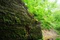 Old train tunnel on Elroy to Sparta Wisconsin nature bike trail