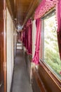 Old Train Wagon Interior Royalty Free Stock Photo