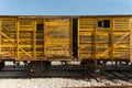 Old train wagon Royalty Free Stock Photo