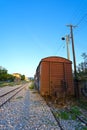 Old train wagon Royalty Free Stock Photo