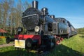 Old trains, near the Belarusian border in eastern Poland.