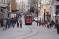 Old tram in Istanbul Royalty Free Stock Photo