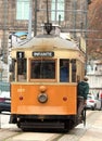 Old Tram in Porto Royalty Free Stock Photo
