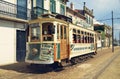 Old tram in Porto Royalty Free Stock Photo