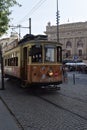 Old tram, Porto, Portugal Royalty Free Stock Photo