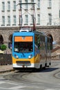 Old tram in Sofia, Bulgaria Royalty Free Stock Photo