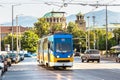Old tram in Sofia, Bulgaria Royalty Free Stock Photo