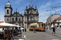 Old trams in Porto, Portugal Royalty Free Stock Photo