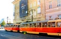 Old Tramway - Bratislava Royalty Free Stock Photo