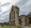 The Old Transept Ancient Ruins Kilwinning Abbey Scotland. Royalty Free Stock Photo