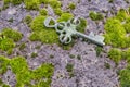 Old treasure key Royalty Free Stock Photo