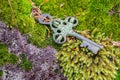 Old treasure key Royalty Free Stock Photo
