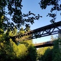 Old Tressel bridge Royalty Free Stock Photo