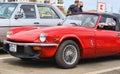 Retro Triumph Spitfire Car Show Oradea Royalty Free Stock Photo