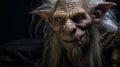 Grotesque Portrait Of An Old Troll: Realistic And Hyper-detailed Renderings