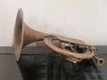 Old trombone music instrument old trombone music instrument Royalty Free Stock Photo