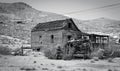 Old Tropico Mine near Rosamond CA Royalty Free Stock Photo