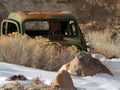 Vintage truck body, abandoned