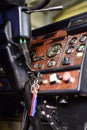 Old style truck dashboard