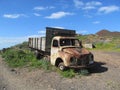 Old truck forgotten