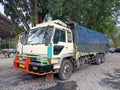 Old truck from Mitsubishi fuso Royalty Free Stock Photo