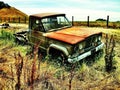Old jeep truck Royalty Free Stock Photo