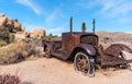 Old truck rusting away Royalty Free Stock Photo