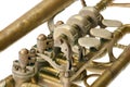 Old trumpet Royalty Free Stock Photo