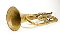 Old trumpet Royalty Free Stock Photo