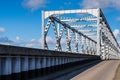 Old truss bridge in the Netherlands Royalty Free Stock Photo