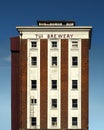 Stylised version of the Old Tui Brewery, Mangatainoka, New Zealand