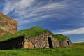 Old turf covered house, Iceland Royalty Free Stock Photo