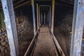 Old turf shed for sheeps