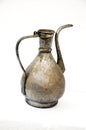 Old turkish copper water jug Royalty Free Stock Photo