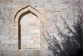 Old Turkish niche with a dramatic shadow