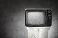 Old TV Royalty Free Stock Photo