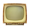 Old tv Royalty Free Stock Photo