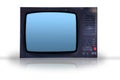 Old tv junk Royalty Free Stock Photo