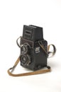 Old twin lens camera