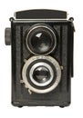 Old twin lens reflex camera 2 Royalty Free Stock Photo