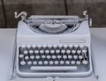 Old type writer Royalty Free Stock Photo