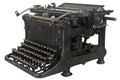 Old typewriter Royalty Free Stock Photo
