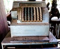 Old typewriter in vietnam Royalty Free Stock Photo