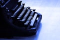 Old Typewriter Letters Typing Royalty Free Stock Photo