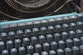 Old typewritter keyboard